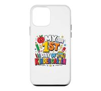 My First Day of Kindergarten Tee, 1st Day of School Boy Kid Coque pour iPhone 12 Mini