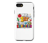 My First Day of Kindergarten Tee, 1st Day of School Boy Kid Coque pour iPhone SE (2020) / 7/8