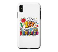 My First Day of Kindergarten Tee, 1st Day of School Boy Kid Coque pour iPhone XS Max