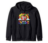 My First Day Of Preschool Funny Colorful Rainbow Kids Sweat à Capuche