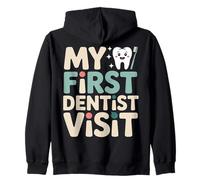 My First Dentist Visit Brosse à Dents pour Enfants Smile Sweat à Capuche