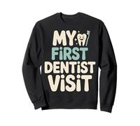 My First Dentist Visit Brosse à Dents pour Enfants Smile Sweatshirt