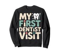 My First Dentist Visit Brosse à Dents pour Enfants Smile Sweatshirt