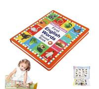 My First English Sound Toy - 470+ Words, 21 Themes, Fun Word Game, Press to Learn Phonics, for Educational Language, School Education (0-6 Years Old)