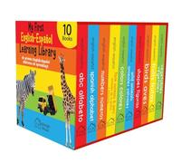 MY FIRST ENGLISH SPANISH LEARNING LIBRARY BOX: tus primeras palabras en inglés y español ahora con audio