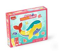 Maped Creativ – Kit peinture doigt My First Finger Paint, sensoriel dès 2 ans, cartes & autocollants