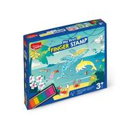 MAPED CREATIV - My First Finger Stamps - Coffret Ludique d'Empreintes Digitales pour Tout-Petits - Activité Créative dès 3 Ans avec Cartes Illustrées
