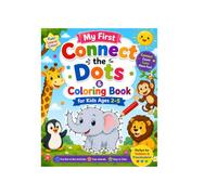My First Fruits & Vegetables Connect the Dots & Coloring Book: Fun Dot-to-Dot, Coloring Pages, Simple Facts & Bonus Activities for Kids Ages 2-5 | ... from A to Z Through Fruits & Vegetables