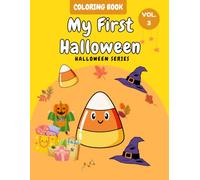 My First Halloween: Simple and Big Coloring Pages for Toddlers with Cute Cats, Pumpkins, Treats, Bats, Witches, Ghosts, Monsters, and More | Halloween Gifts for Kids
