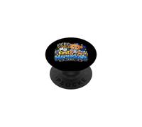 My First Hanukkah Adorable Ours en Peluche pour bébé juif PopSockets PopGrip Adhésif