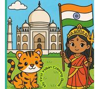 My First Indian Culture Coloring Book: Emphasizes festivals and heritage, which parents love for educational value.
