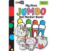 My First Jumbo Dot Marker Activity Book: Dot Marker Coloring Activity Book For Children Ages 2+