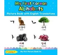 My First Korean Alphabets Picture Book With English Translations