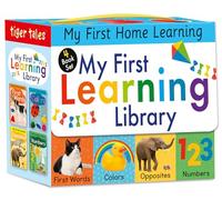 My First Learning Library – Coffret 4 livres – First Words, Colors, Opposites, Numbers
