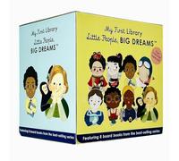 My First Library Little People, Big Dreams Series 8 Books Collection Set (Amelia Earhart, Audrey Hepburn, Frida Kahlo, Harriet Tubman, Jane Goodall, Marie Curie, Maya Angelou, Rosa Parks)