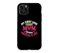 My First Love Mom Happy Mothers Day Heart Sunflower Coque pour iPhone 11 Pro