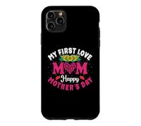 My First Love Mom Happy Mothers Day Heart Sunflower Coque pour iPhone 11 Pro Max