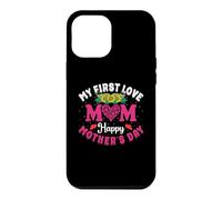 My First Love Mom Happy Mothers Day Heart Sunflower Coque pour iPhone 12 Pro Max