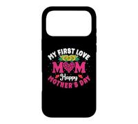 My First Love Mom Happy Mothers Day Heart Sunflower Coque pour iPhone 17 Pro Max