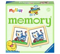 Ravensburger-Ravensburger-20877-My First Memory Mes Affaires Préférées Jeu De Mémorisation Et De Recherche Avec Des Cartes D Image Extra Larges Pour Les Enfants Partir De 2 Ans 20877