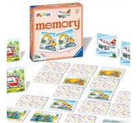 My first memory® Véhicules, jeu de mémoire et de recherche avec de très grandes cartes illustrées G