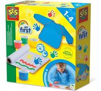 My first - Mon premier kit de peinture au doigt avec un tablier - SES CREATIVE