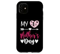 My First Mothers Day Outfit Mommy 1st Time Mom Happy Mother Coque pour iPhone 11