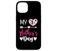 My First Mothers Day Outfit Mommy 1st Time Mom Happy Mother Coque pour iPhone 13