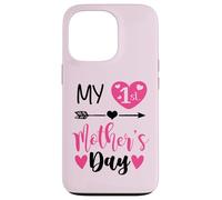 My First Mothers Day Outfit Mommy 1st Time Mom Happy Mother Coque pour iPhone 13 Pro