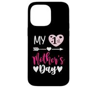 My First Mothers Day Outfit Mommy 1st Time Mom Happy Mother Coque pour iPhone 14 Pro Max