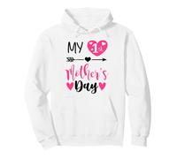 My First Mothers Day Outfit Mommy 1st Time Mom Happy Mother Sweat à Capuche