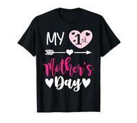 My First Mothers Day Outfit Mommy 1st Time Mom Happy Mother T-Shirt