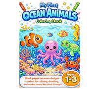 My First Ocean Animals Coloring Book for Toddlers 1-3