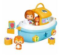 My First Pinypon - Bateau Jouet-Panneau Avec Des Trous Pour Y Placer Des Formes Géométriques Colorées, , Multicolore