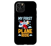 My First Plane Ride Avion Flight Graphic Enfants Hommes Femmes Coque pour iPhone 11 Pro