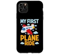 My First Plane Ride Avion Flight Graphic Enfants Hommes Femmes Coque pour iPhone 11 Pro Max