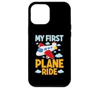 My First Plane Ride Avion Flight Graphic Enfants Hommes Femmes Coque pour iPhone 12 Pro Max