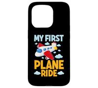 My First Plane Ride Avion Flight Graphic Enfants Hommes Femmes Coque pour iPhone 15 Pro