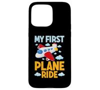My First Plane Ride Avion Flight Graphic Enfants Hommes Femmes Coque pour iPhone 15 Pro Max