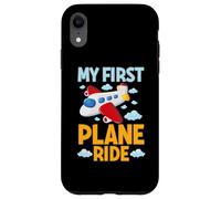 My First Plane Ride Avion Flight Graphic Enfants Hommes Femmes Coque pour iPhone XR