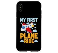 My First Plane Ride Avion Flight Graphic Enfants Hommes Femmes Coque pour iPhone XS Max