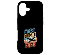 My First Plane Ride First Time Flying Adventure Avion Kid Coque pour iPhone 17