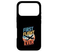 My First Plane Ride First Time Flying Adventure Avion Kid Coque pour iPhone 17 Pro