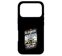 My First Plane Ride First Time Flying Adventure Avion Kid Coque pour iPhone 17 Pro