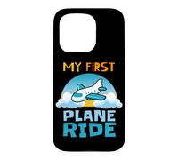 My First Plane Ride Premier Vol Ma Première Expérience Coque pour iPhone 15 Pro