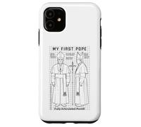 My First Pope Joke Figurine Humoristique Saint Père Église Coque pour iPhone 11