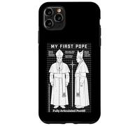 My First Pope Joke Figurine Humoristique Saint Père Église Coque pour iPhone 11 Pro Max