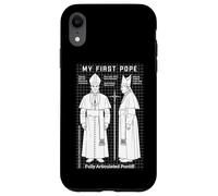 My First Pope Joke Figurine Humoristique Saint Père Église Coque pour iPhone XR