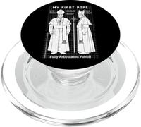 My First Pope Joke Figurine Humoristique Saint Père Église PopSockets PopGrip pour MagSafe