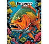 My First Snapper Coloring Book: Big & Simple Fish Art for Little Hands!